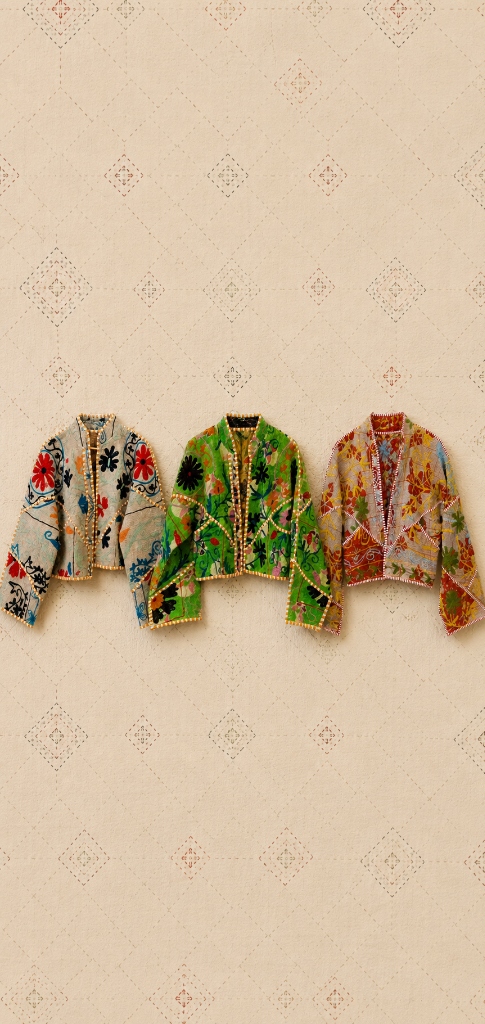 Kantha x Suzani Jackets