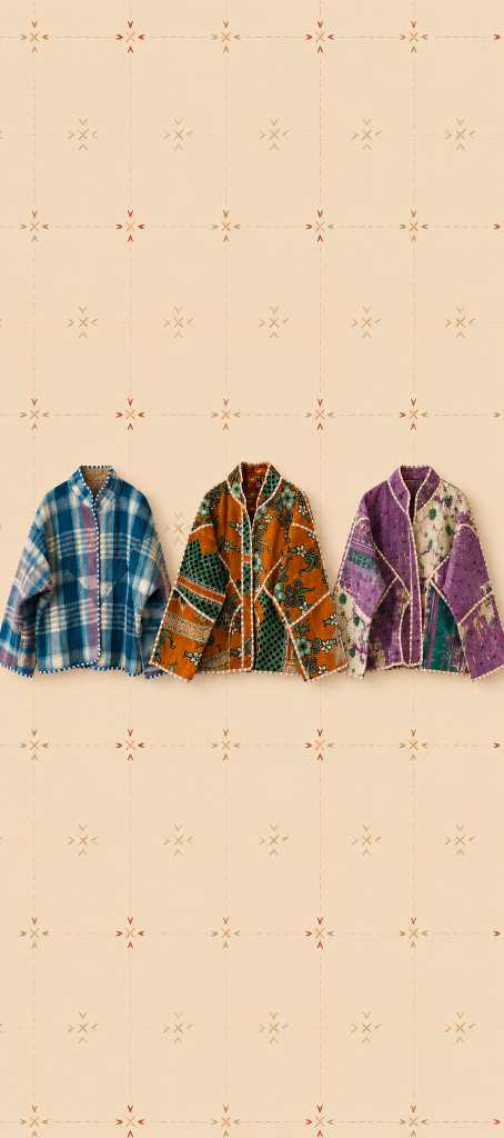 Reversible Kantha Jackets